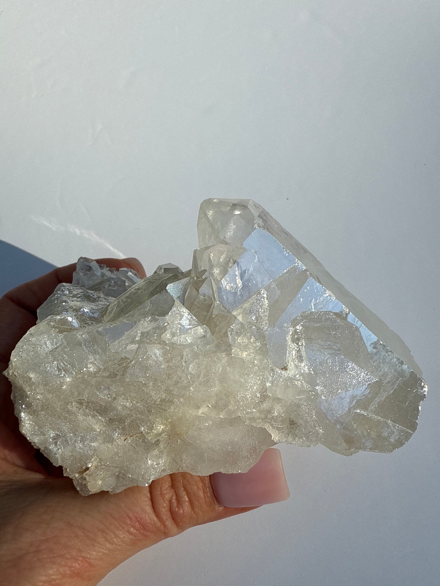 Harmonizing Angel Aura Quartz Cluster 12