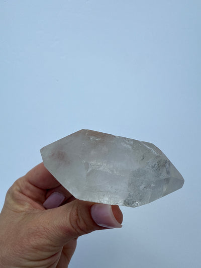 Double Terminated Clear Quartz Lemurian Piece 9