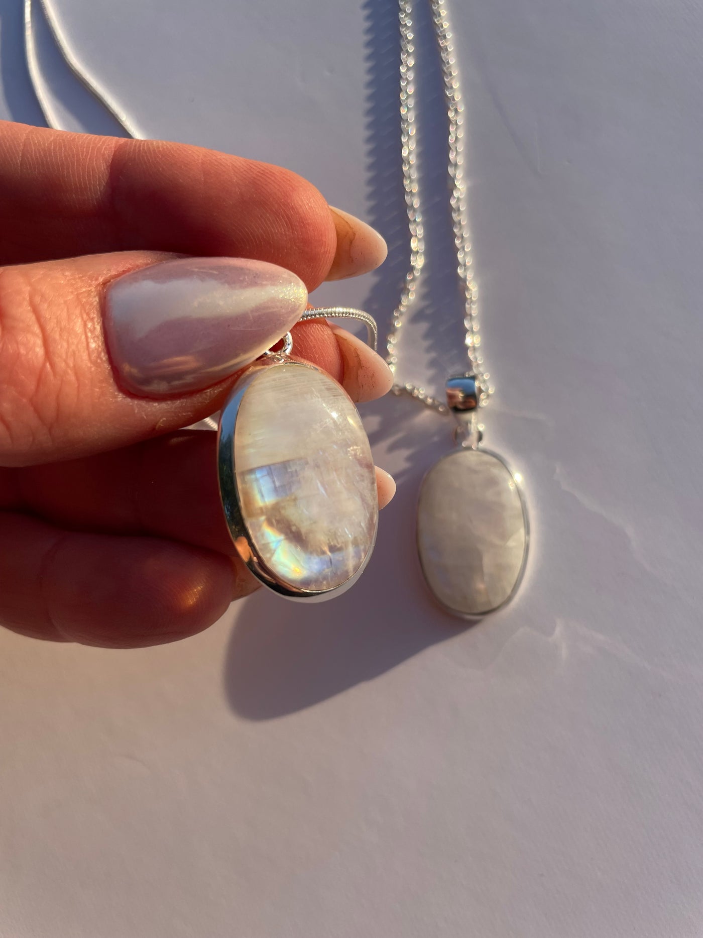 Medium Moonstone Statement Necklace