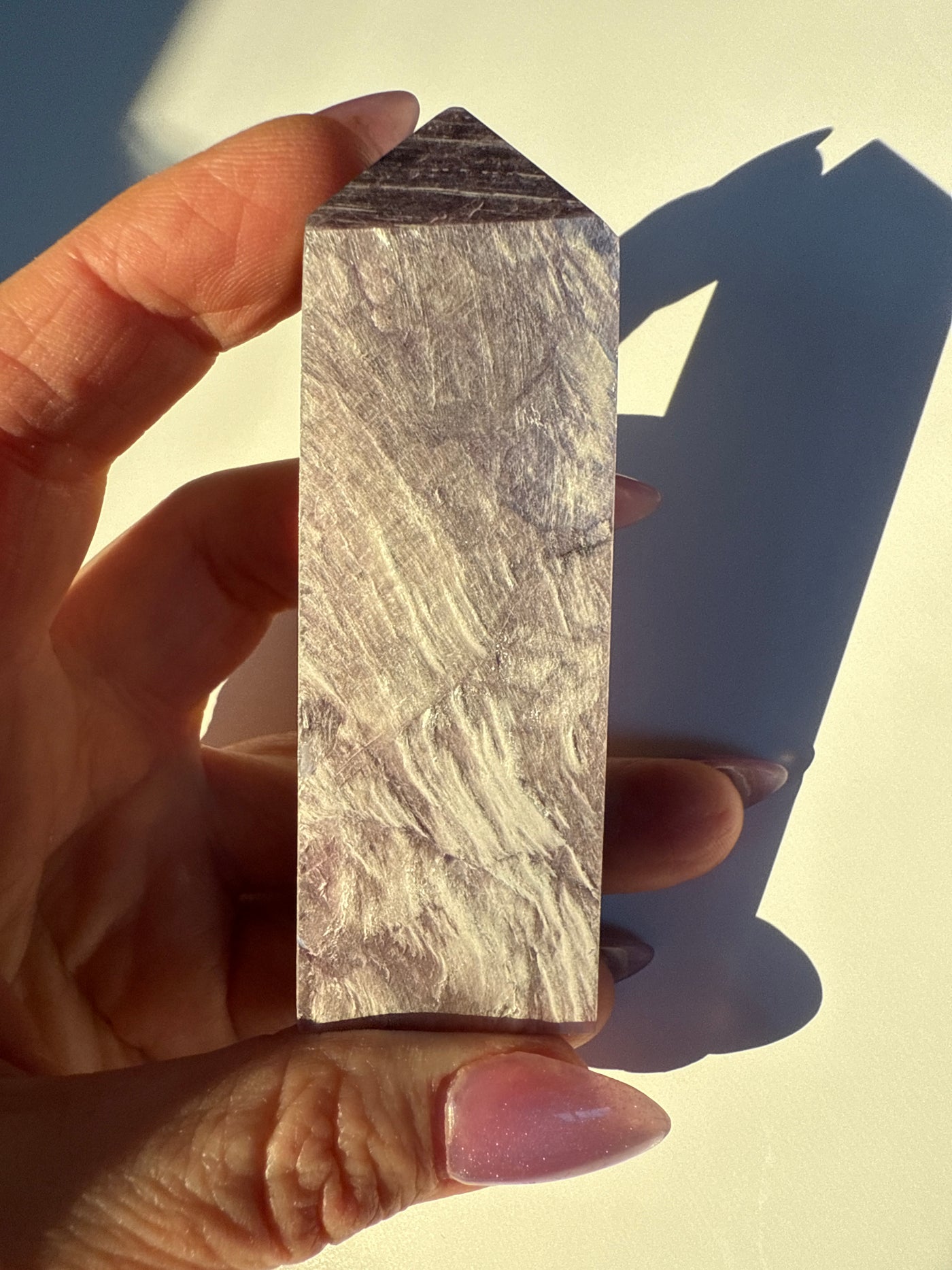 Rare Lepidolite Obelisk 31