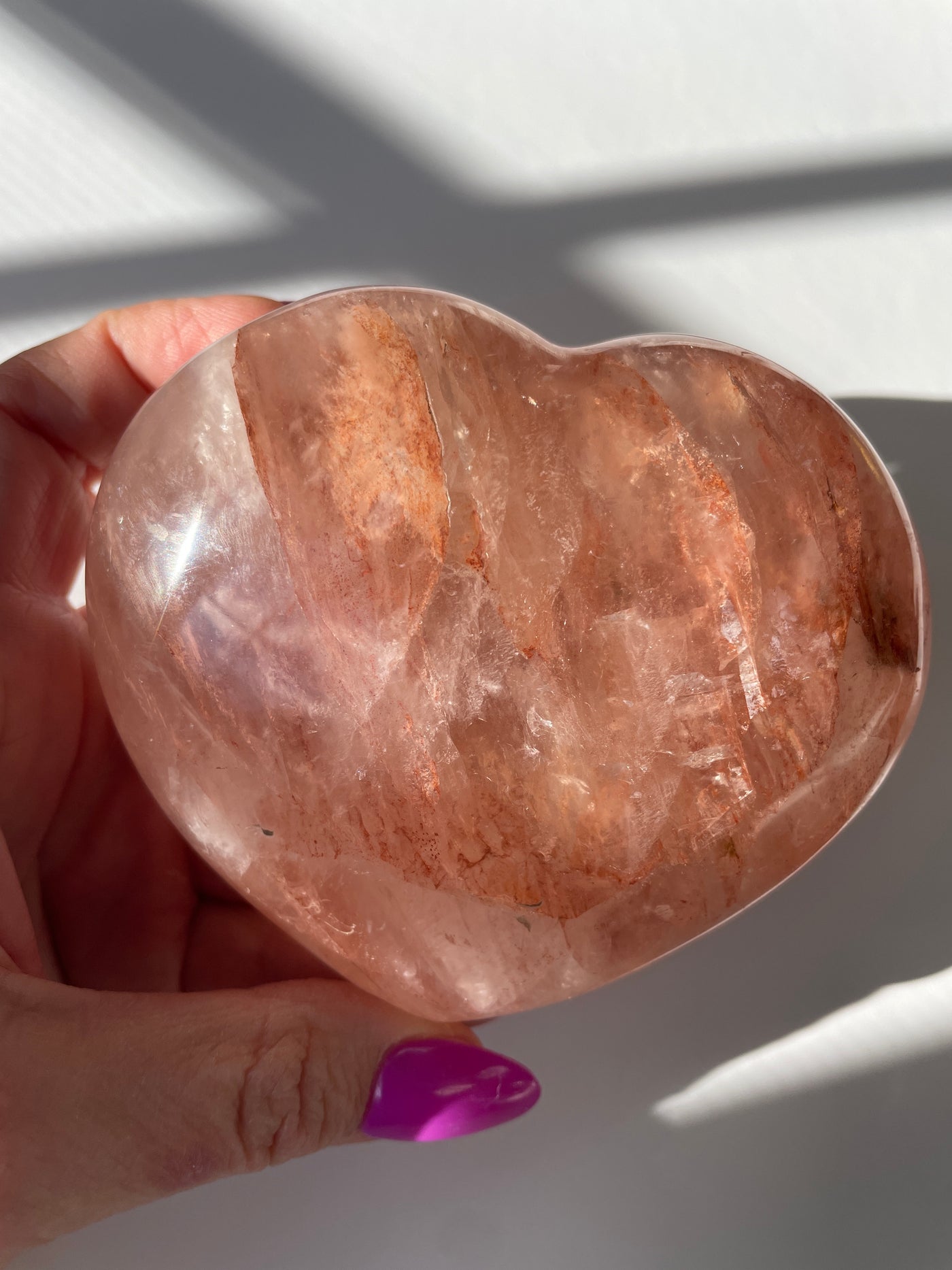 Red Healer Quartz Heart 1