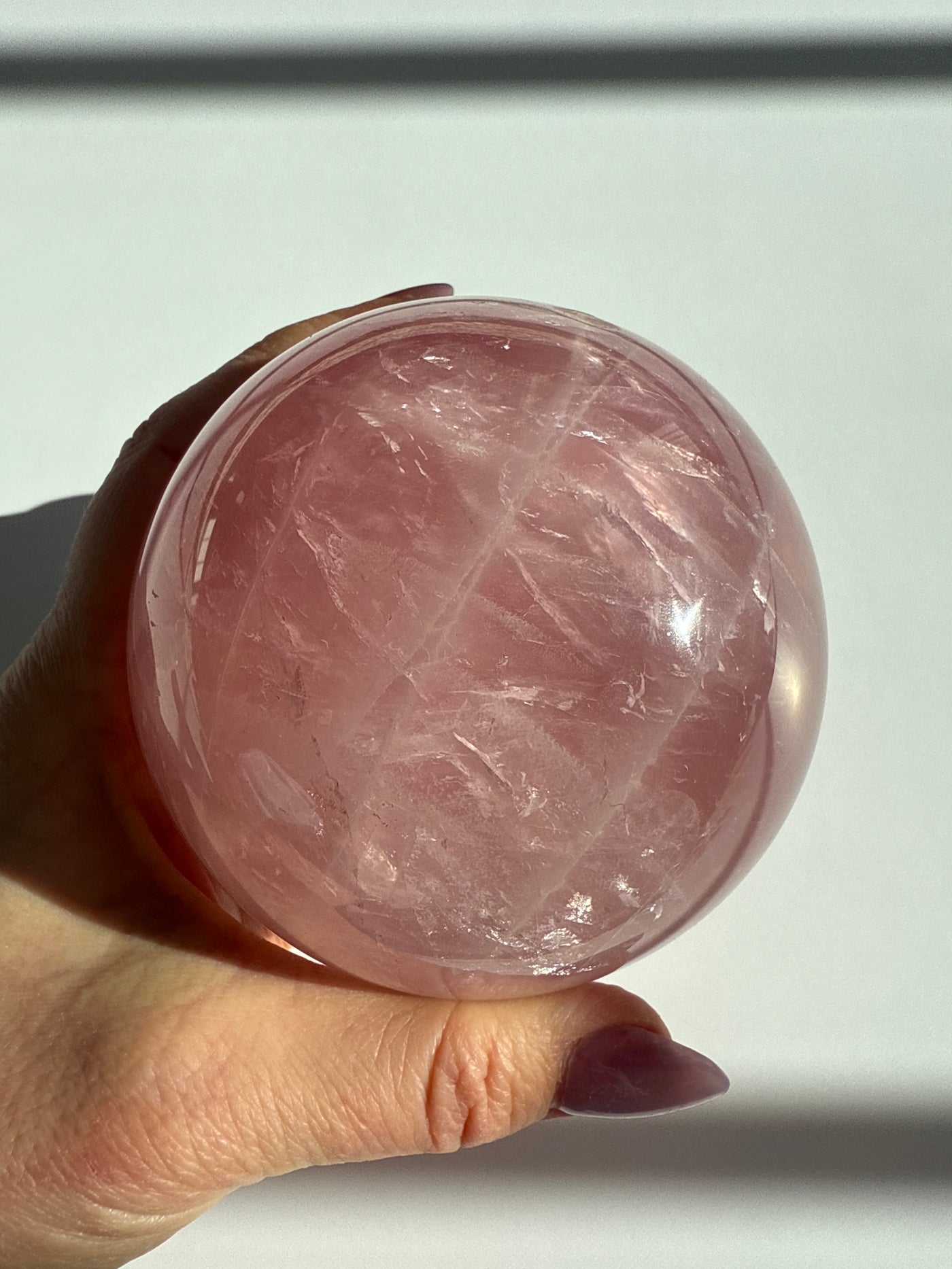 Madagascar Rose Quartz Sphere 6