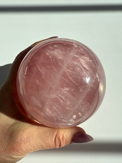 Madagascar Rose Quartz Sphere 6