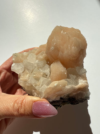 Zeolite Piece 58 - Stillbite and  Apophyllite