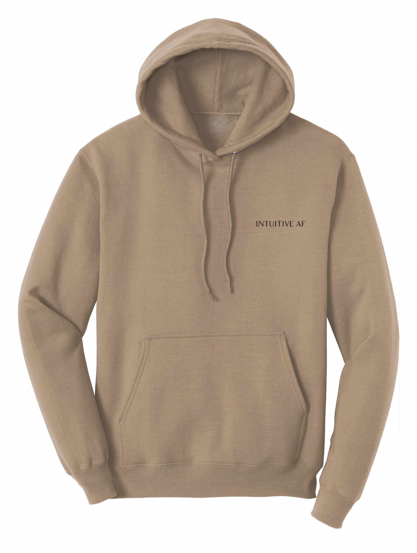 Tan Intuitive AF Hoodie