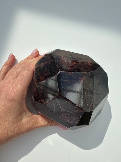 Faceted Garnet Showcase Piece 26