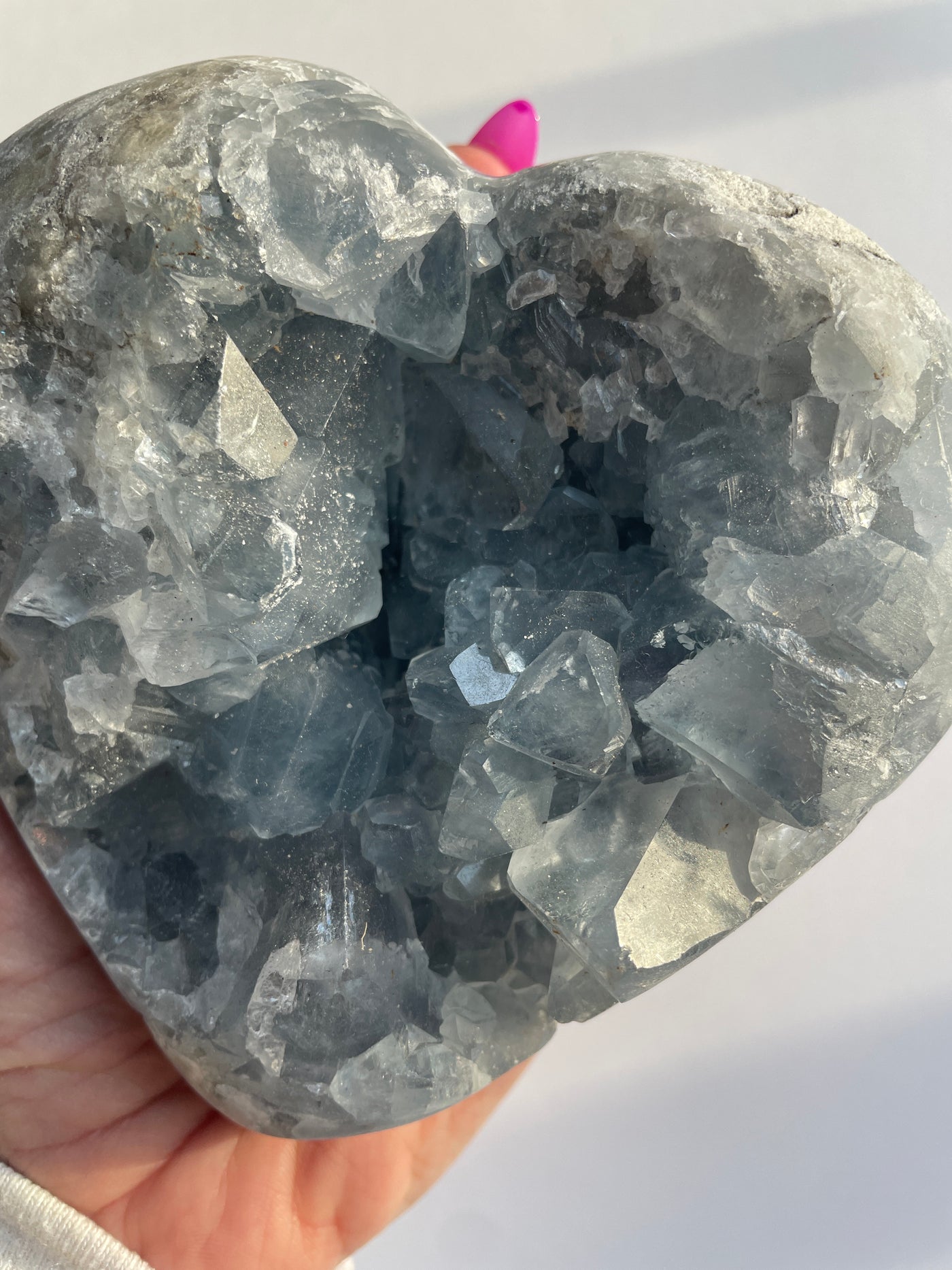 Celestite Heart 8