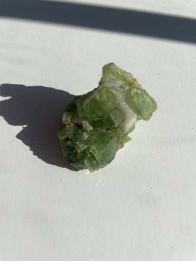 Chromium Diopside in Quartz Matrix 50