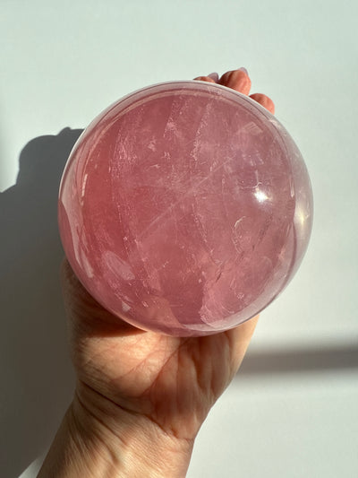 Madagascar Rose Quartz Sphere 7