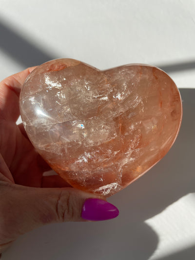 Red Healer Quartz Heart 3