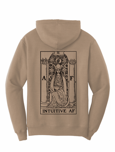 Tan Intuitive AF Hoodie