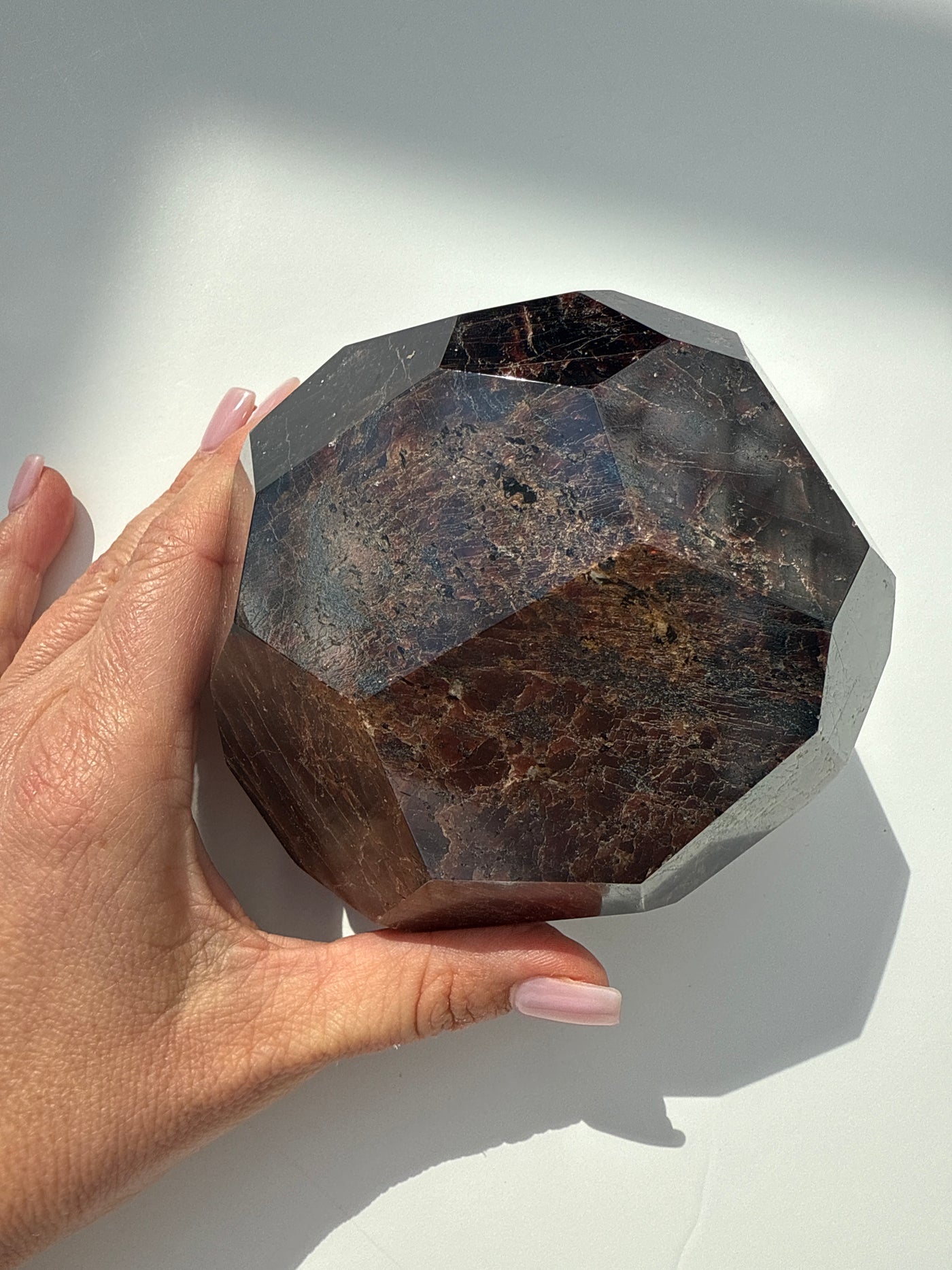 Faceted Garnet Showcase Piece 25