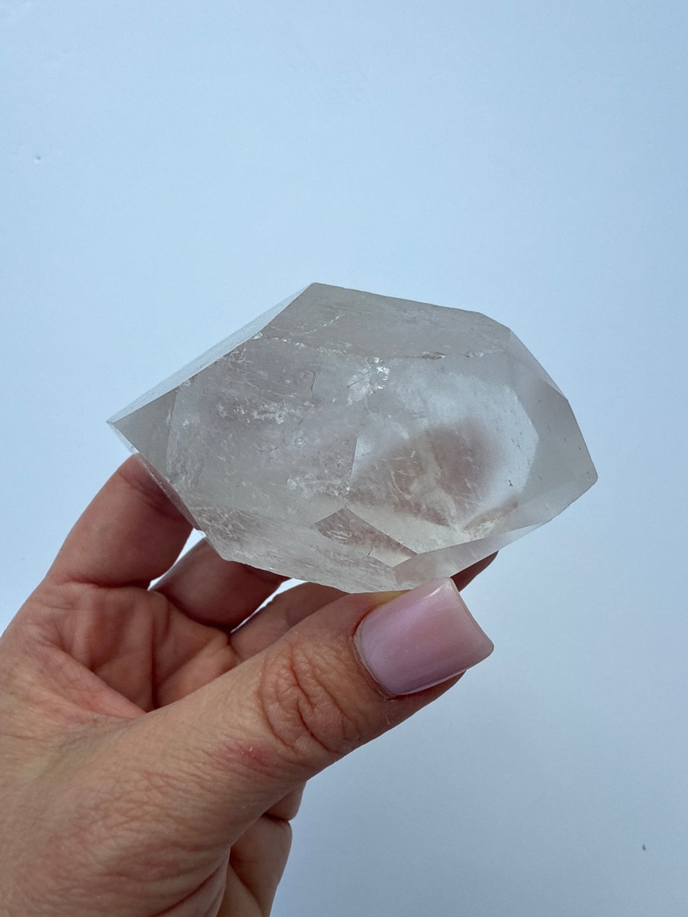 Double Terminated Clear Quartz Lemurian Piece 8
