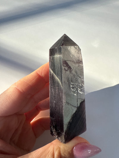 Rare Lepidolite Obelisk 2