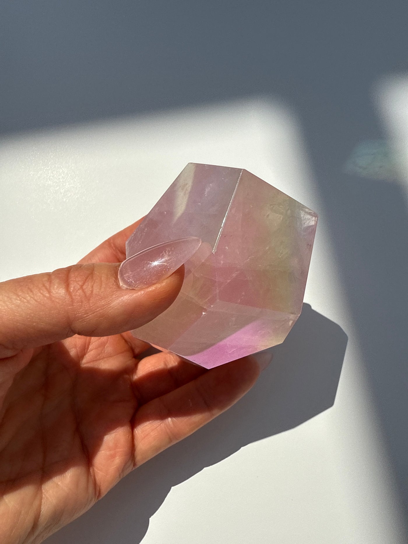 Aura Rose Quartz Piece 4