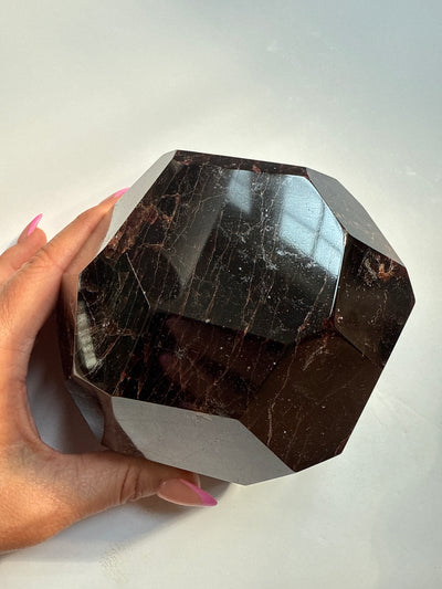 Faceted Garnet Showcase Piece 9