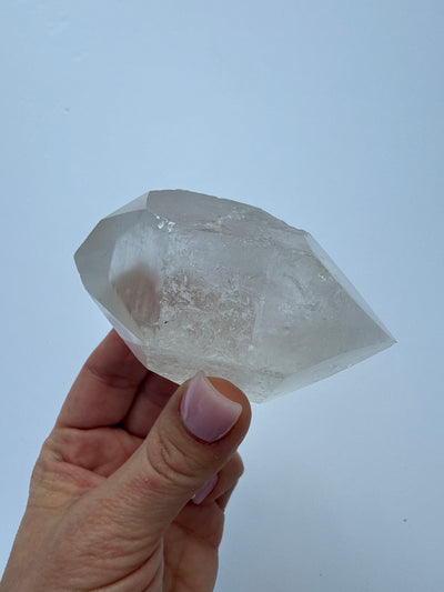 Double Terminated Clear Quartz Lemurian Piece 8