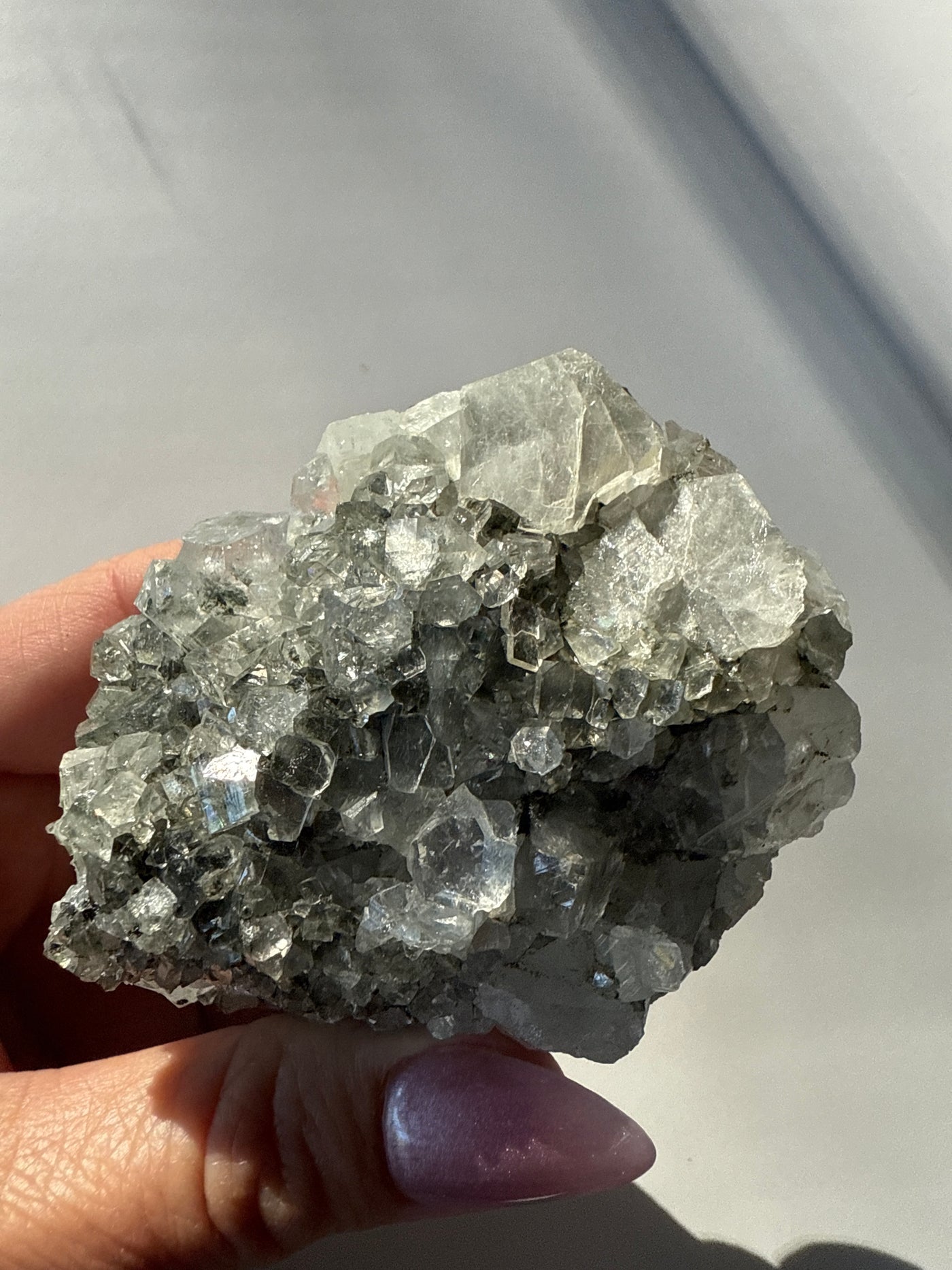 Zeolite Piece 121 - Apophyllite and Chlorite