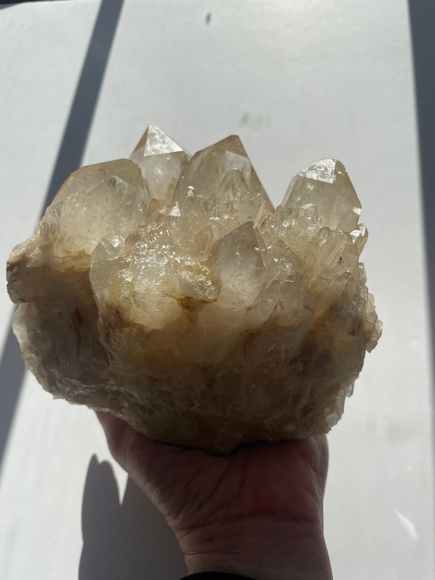 RARE Citrine Statement Cluster