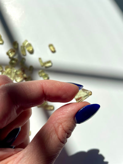 Gem Quality Golden Apatite