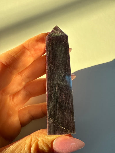 Rare Lepidolite Obelisk 27