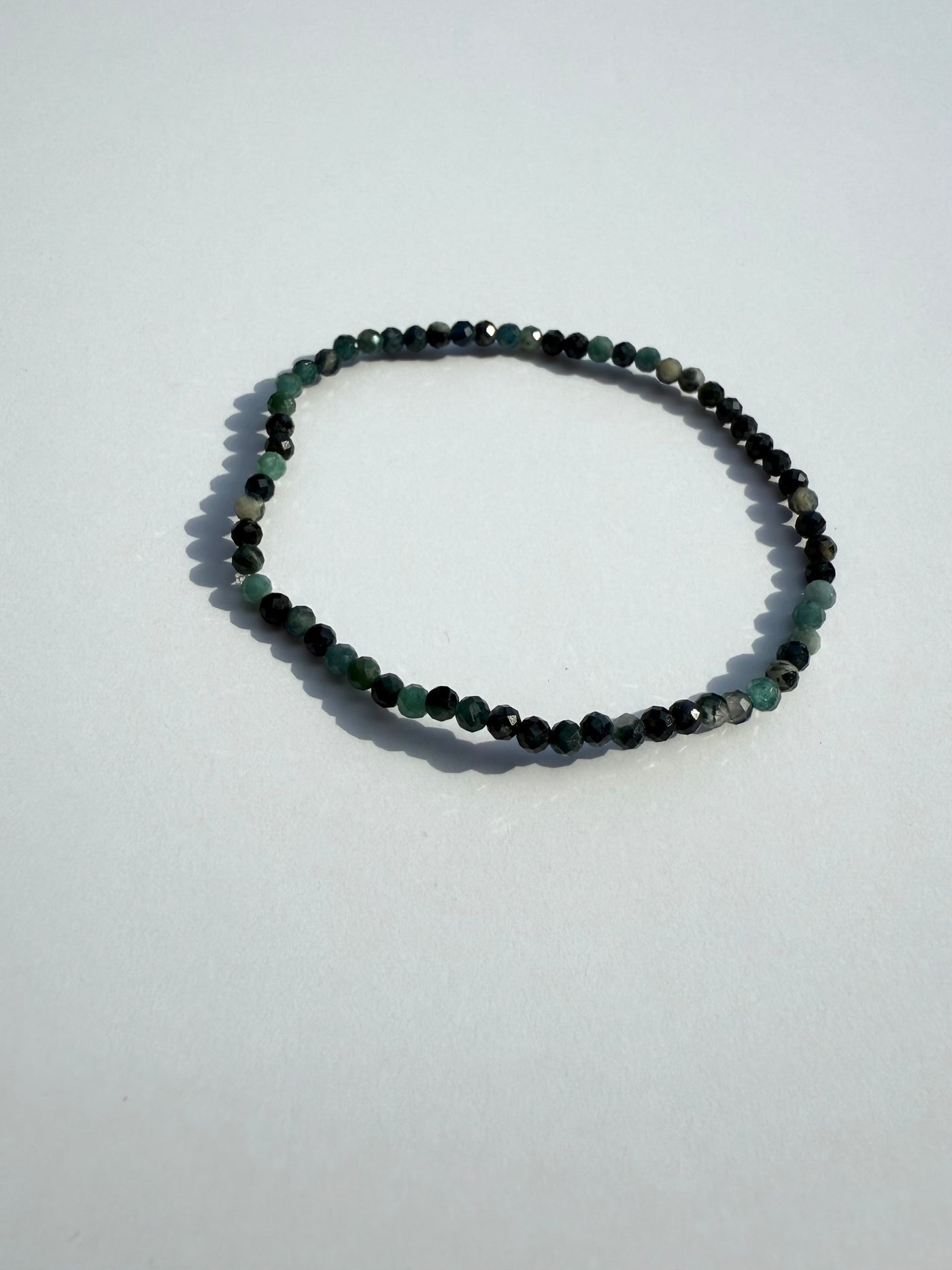 Faceted Blue Tourmaline Bracelet