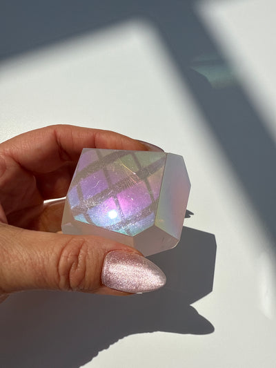 Aura Rose Quartz Piece 17
