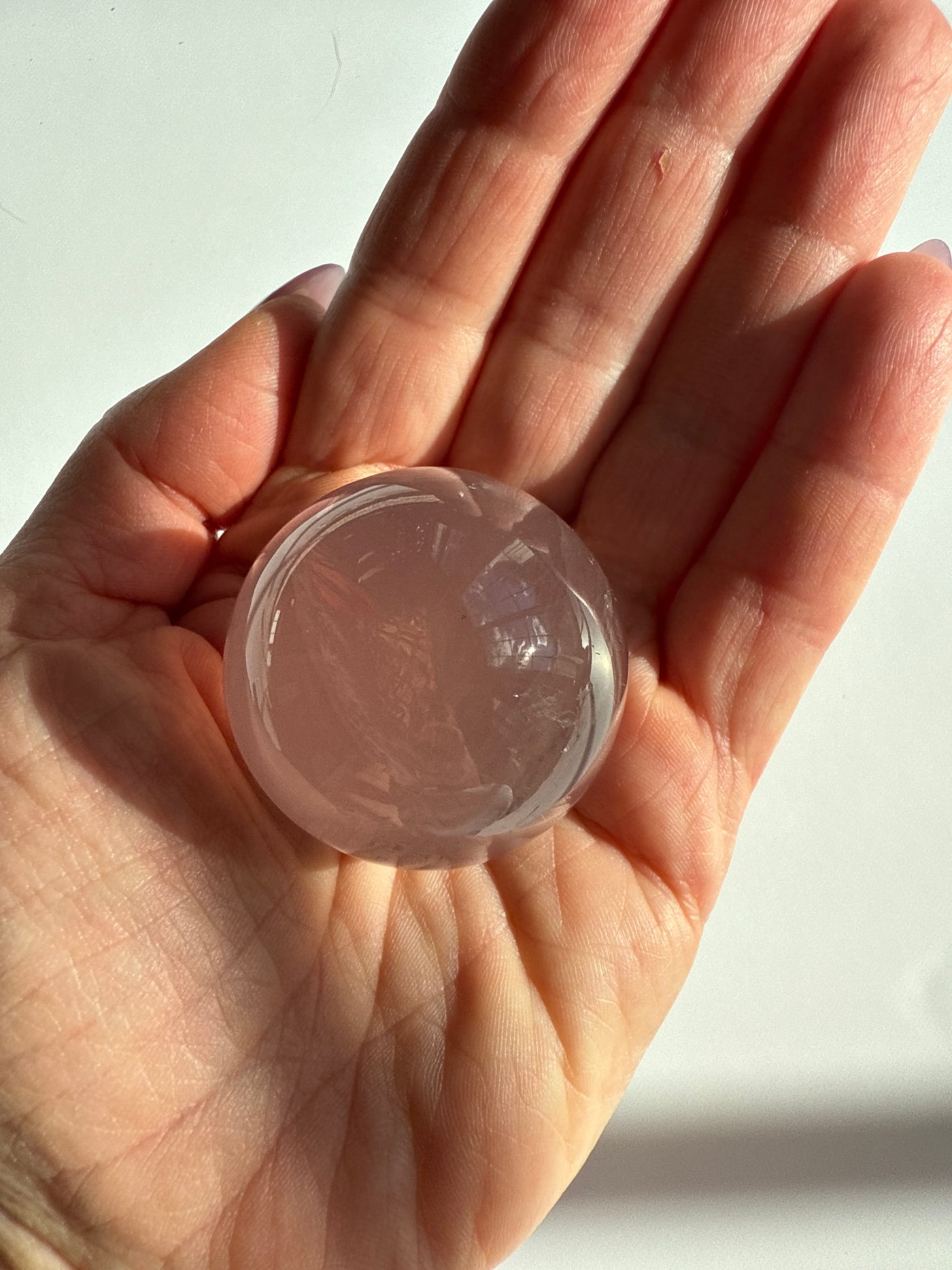 Madagascar Rose Quartz Sphere 14