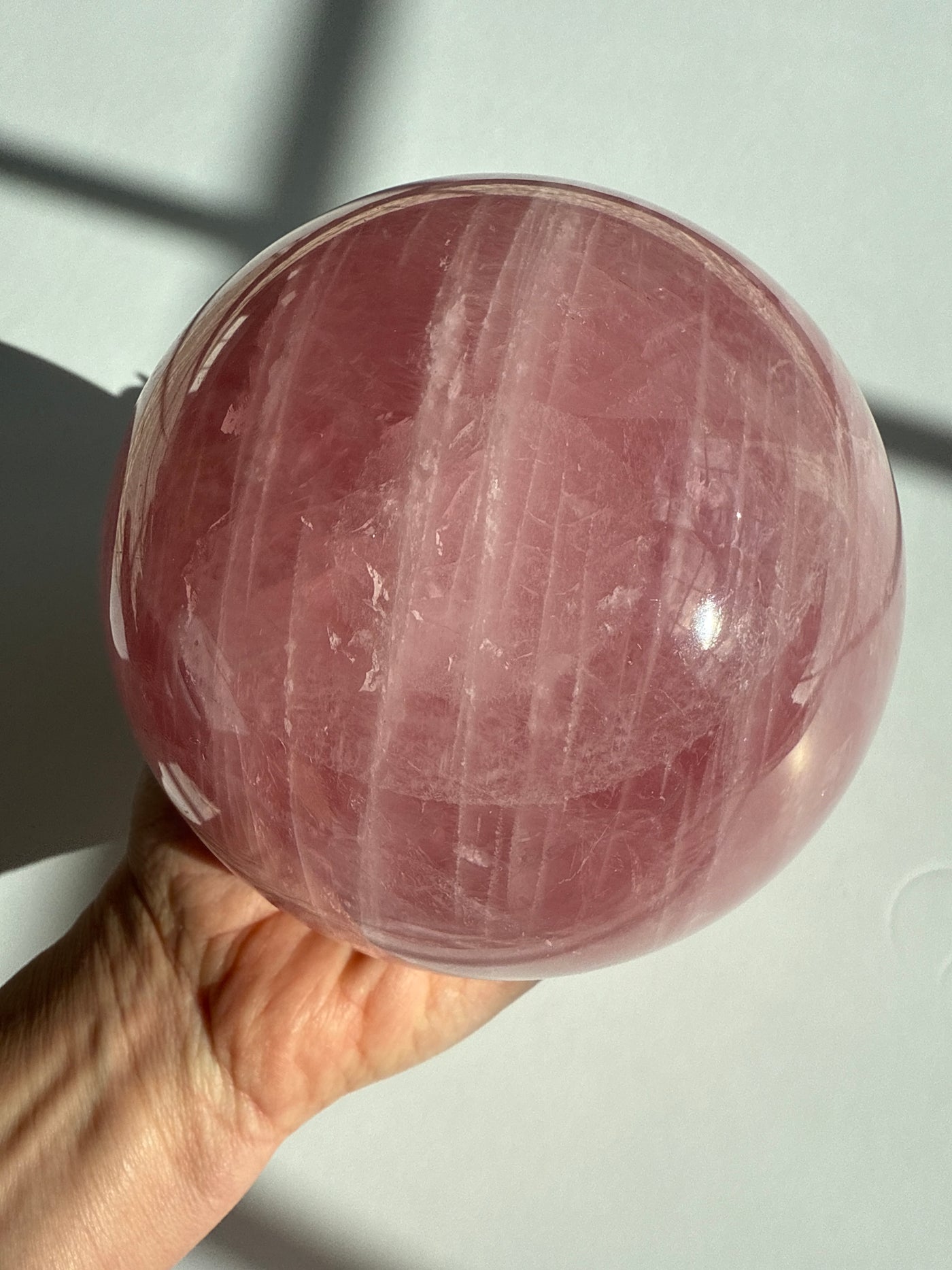 Madagascar Rose Quartz Sphere 1