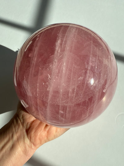Madagascar Rose Quartz Sphere 1