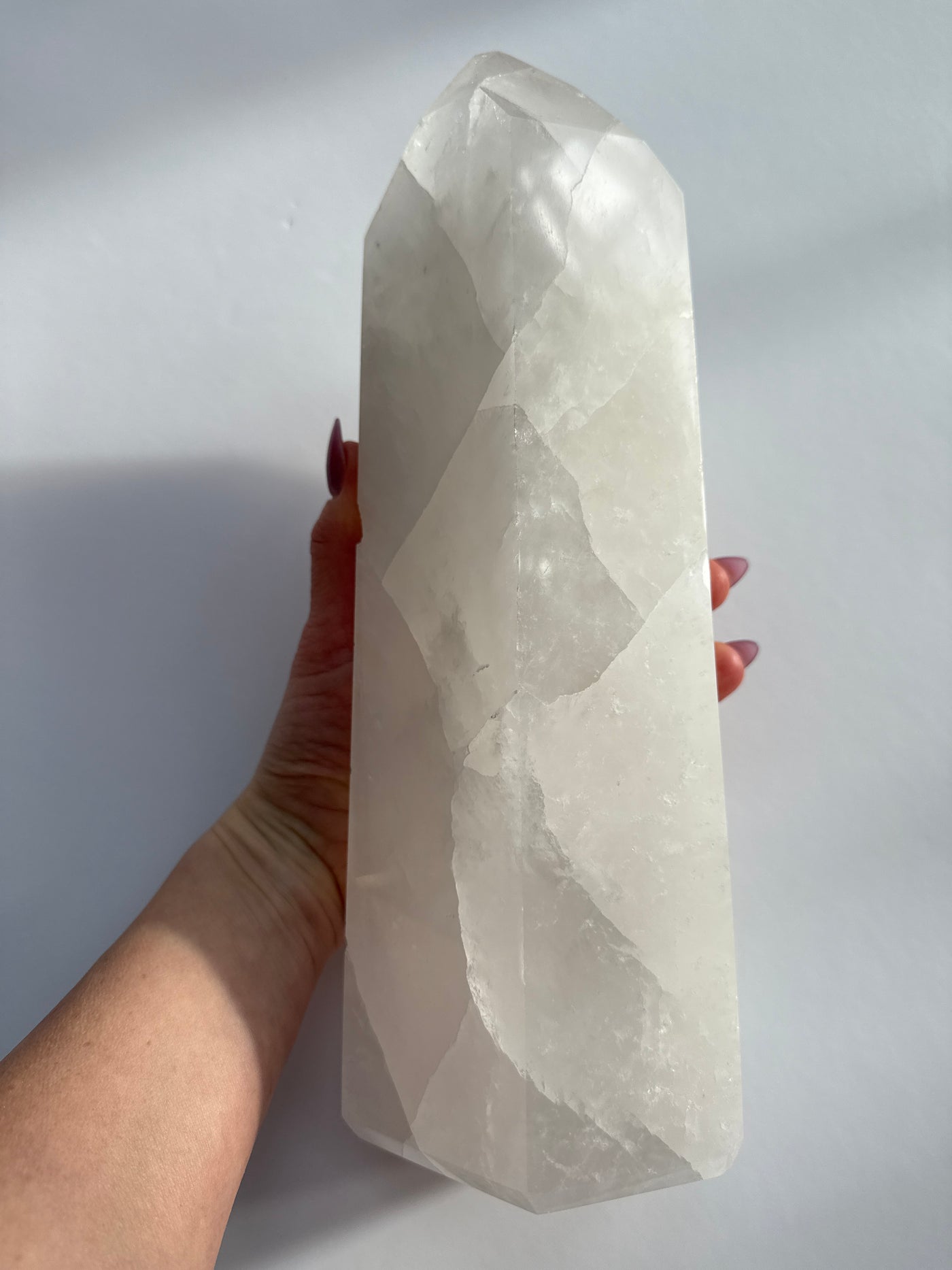 Clear Quartz Statement Tower