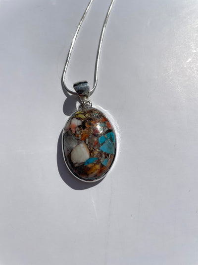 Mosaic  Ritual Statement Necklace