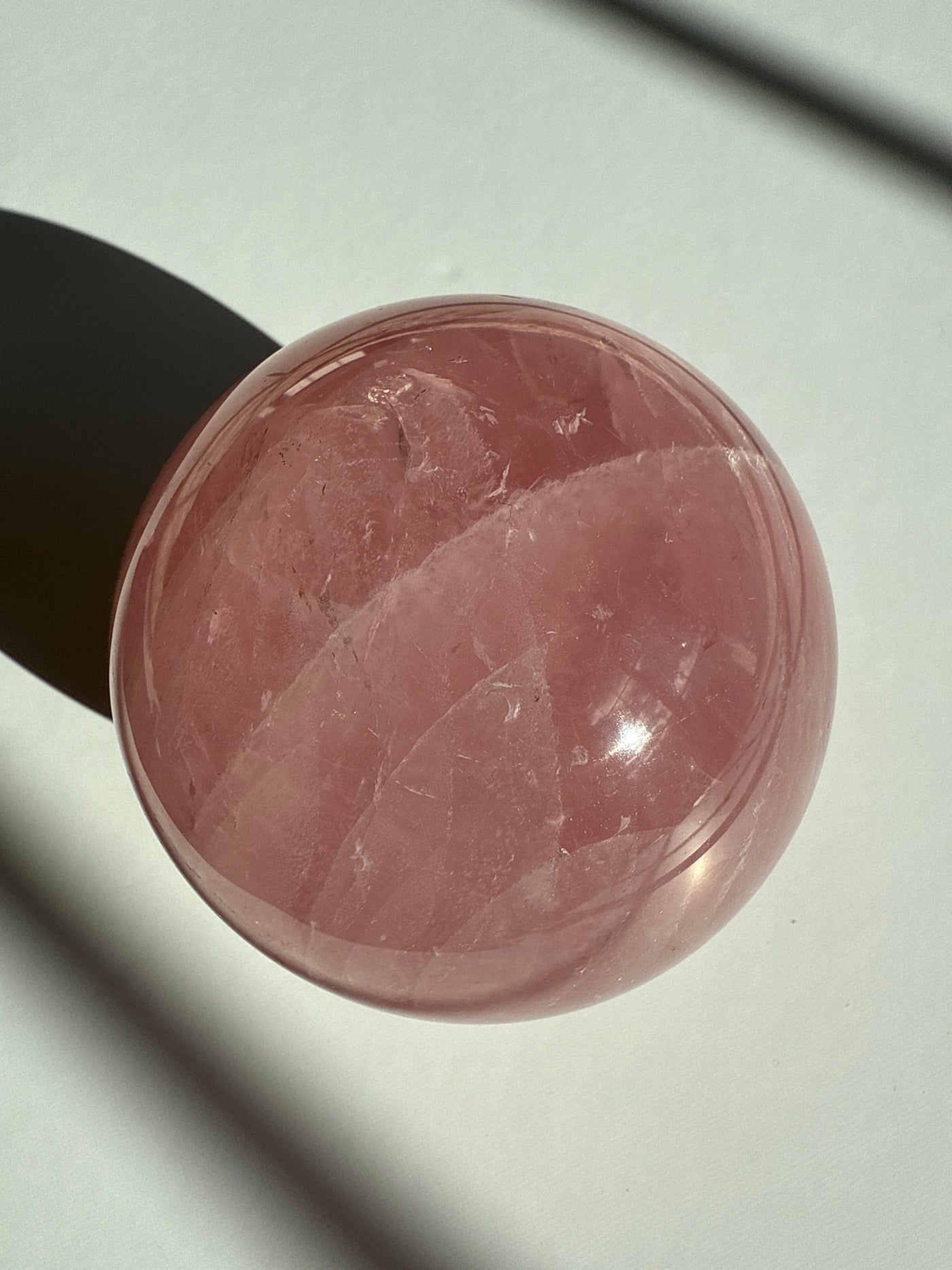 Madagascar Rose Quartz Sphere 6