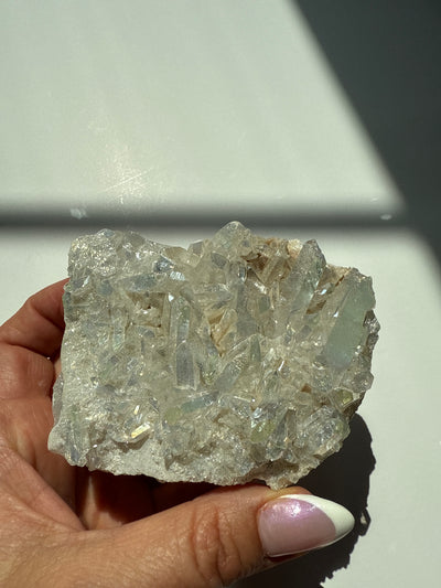 Harmonizing Angel Aura Quartz Cluster 2