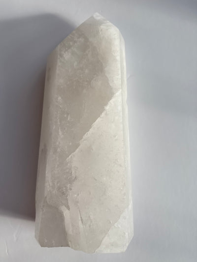 Clear Quartz Statement Tower