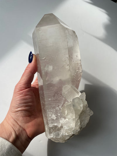 Clear Quartz Lemurian Statement Piece 3