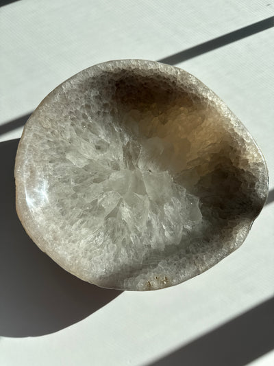 Pink Amethyst and Quartz Bowl 2