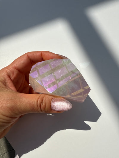 Aura Rose Quartz Piece 14