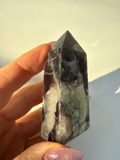 Rare Lepidolite Obelisk 4