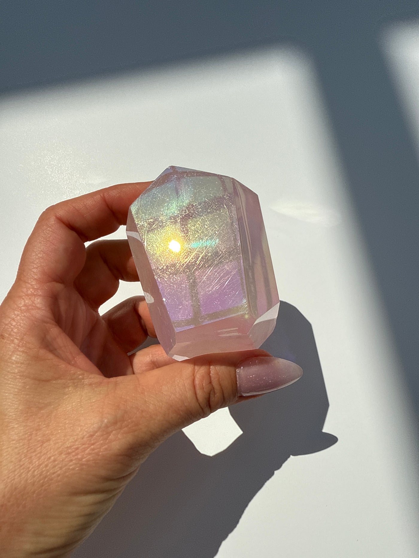 Aura Rose Quartz Piece 2