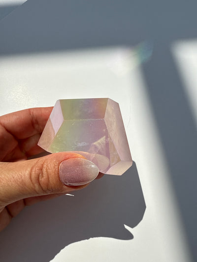 Aura Rose Quartz Piece 11