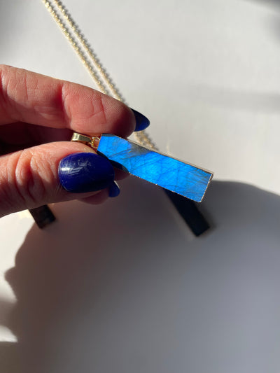Labradorite Statement Necklace