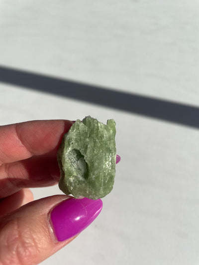 Chromium Diopside in Quartz Matrix 54