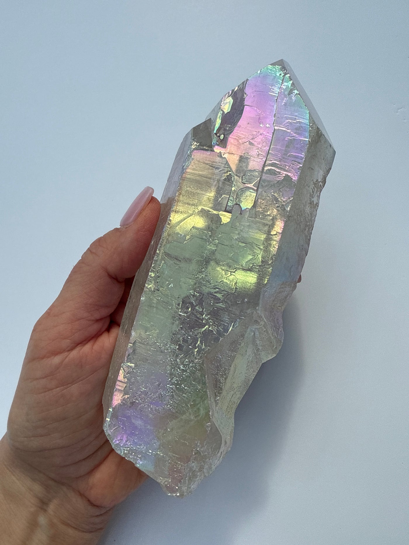Angel Aura Quartz Statement Point 2