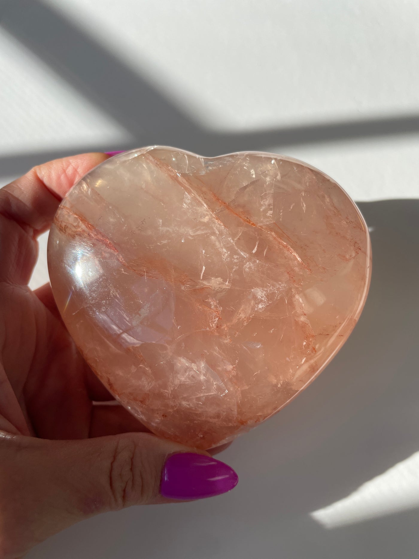 Red Healer Quartz Heart 2