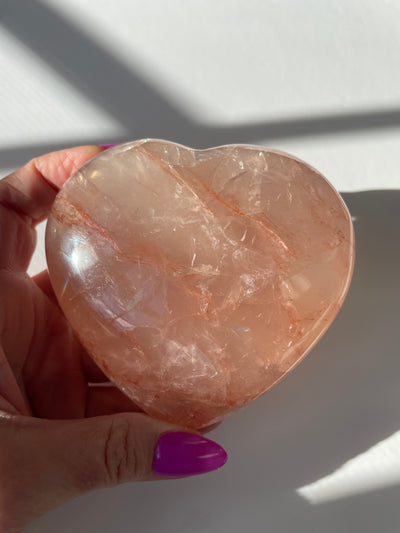 Red Healer Quartz Heart 2