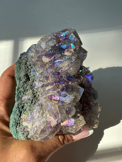 Druzy Aura Amethyst 18