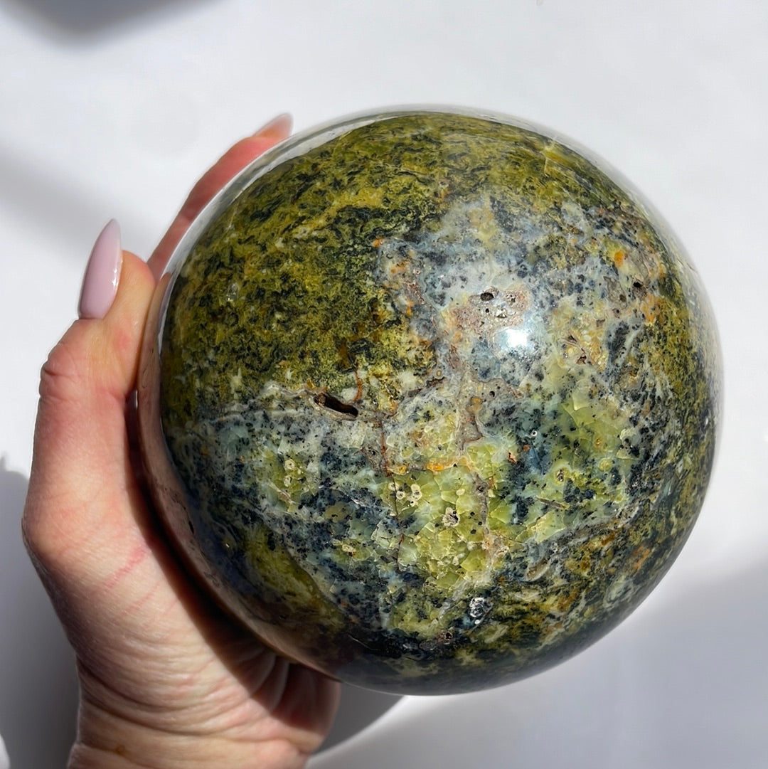 Green Opal Statement Sphere 2