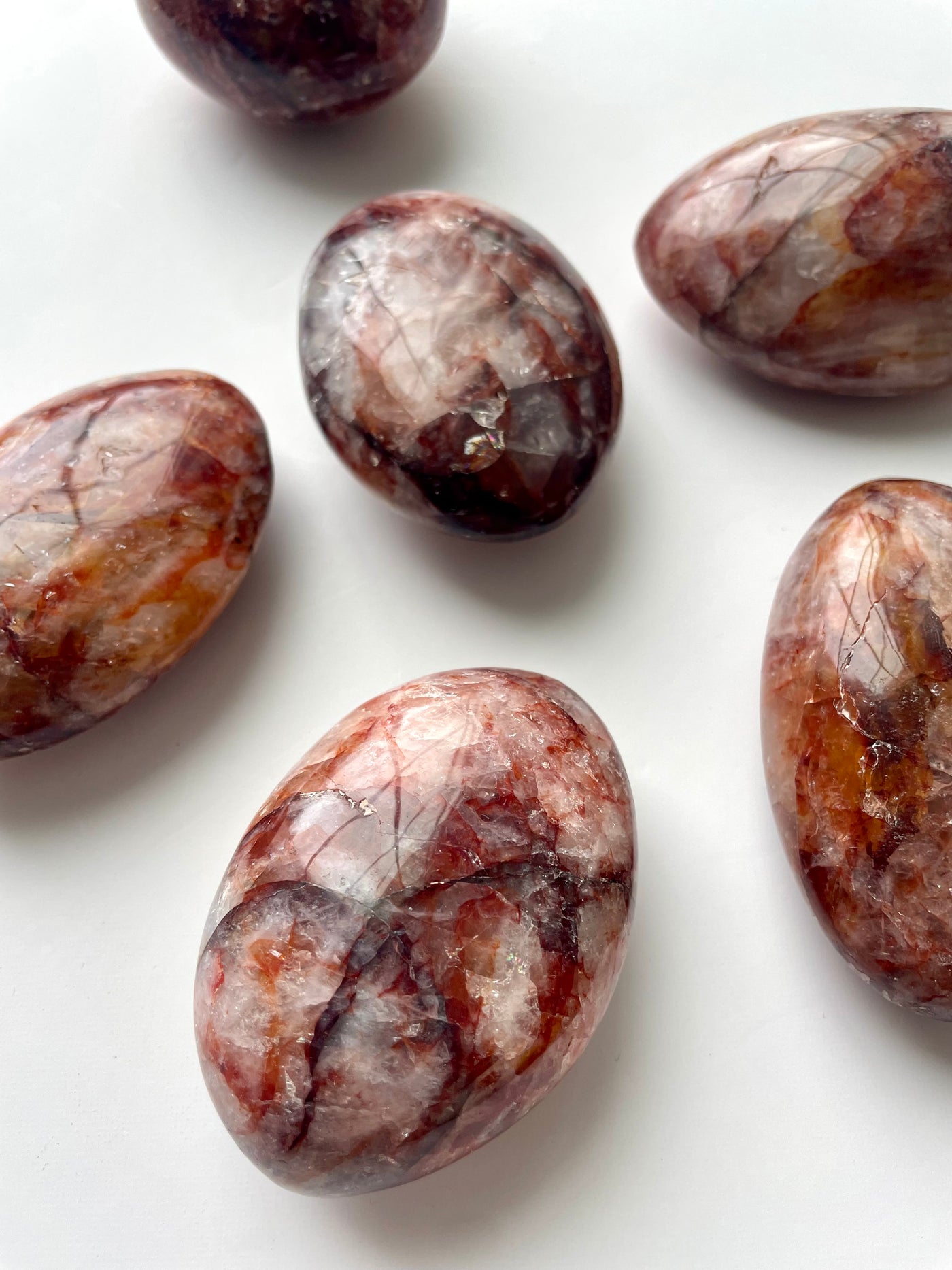 Large Red Healer Quartz Palmstone