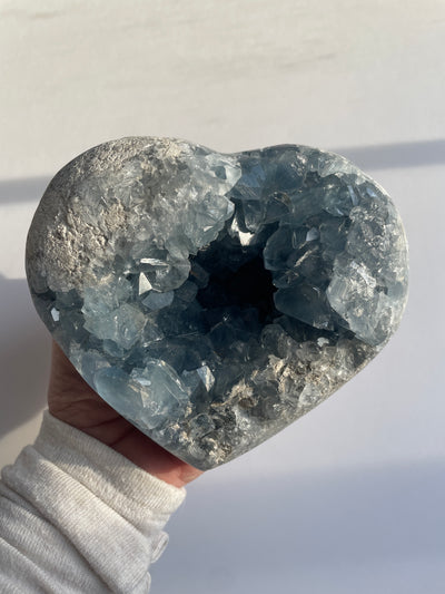 Celestite Heart 6